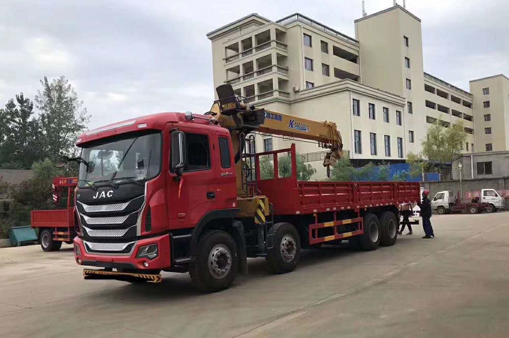 程力吊機(jī)14噸江淮格爾發(fā)隨車吊圖片2